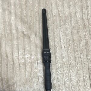 Xtava Black Oval Tapered Curling Wand